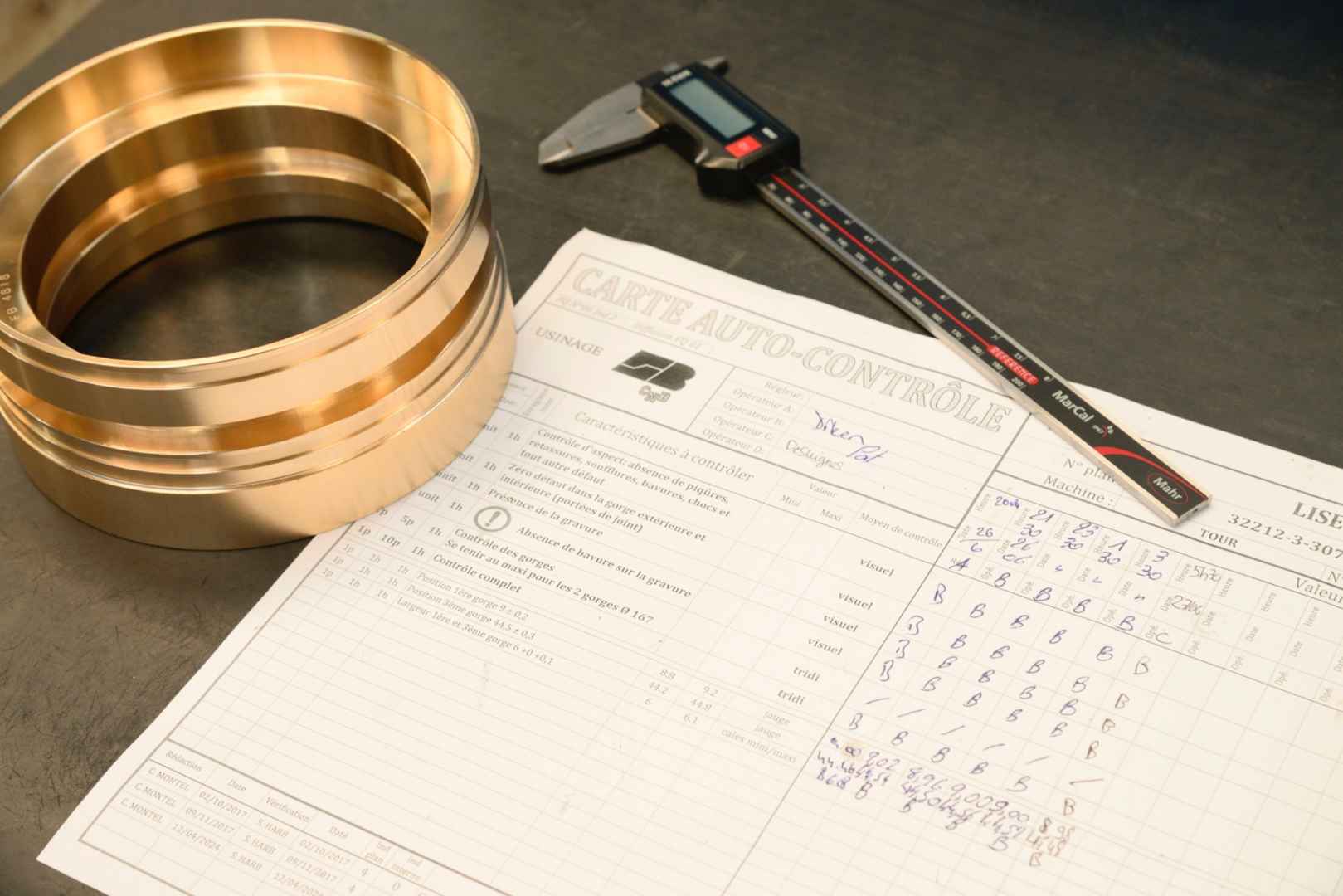 La qualité, une priorité de CNB Usinage